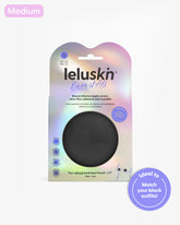 Reusable Round Silicone Nipple Covers Medium - Black Edition Bare it All