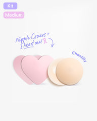 Kit I heart me + Nipple Covers