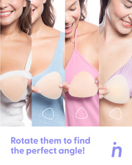 Reusable Triangular Silicone Nipple Covers - Angle My Way