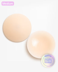 Reusable Round Silicone Nipple Covers Medium - Bare it All Nipple Covers M