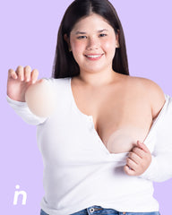 Reusable Round Silicone Nipple Covers Medium - Bare it All Nipple Covers M