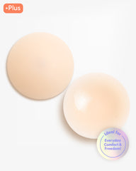 Reusable Round Silicone Nipple Covers PLUS size - Bare it All Nipple Covers PLUS