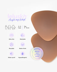 Reusable Triangular Silicone Nipple Covers - Angle My Way