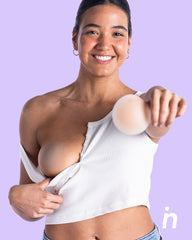 Reusable Round Silicone Nipple Covers Medium - Bare it All Nipple Covers M