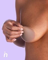 Reusable Round Silicone Nipple Covers Medium - Bare it All Nipple Covers M