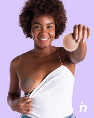 Reusable Round Silicone Nipple Covers Medium - Bare it All Nipple Covers M