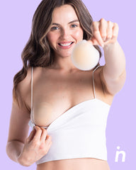 Reusable Round Silicone Nipple Covers Medium - Bare it All Nipple Covers M